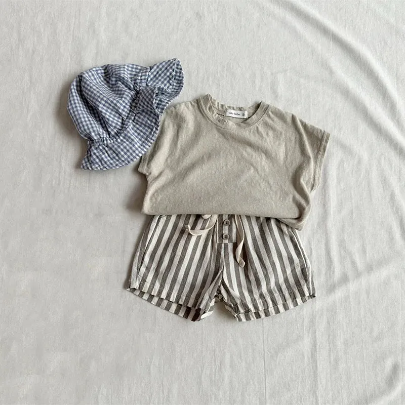 Vintage Linen Shorts