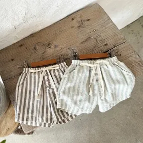 Vintage Linen Shorts
