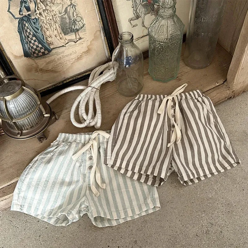 Vintage Linen Shorts