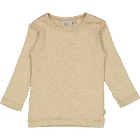 Wheat Rib T-Shirt Long Sleeve