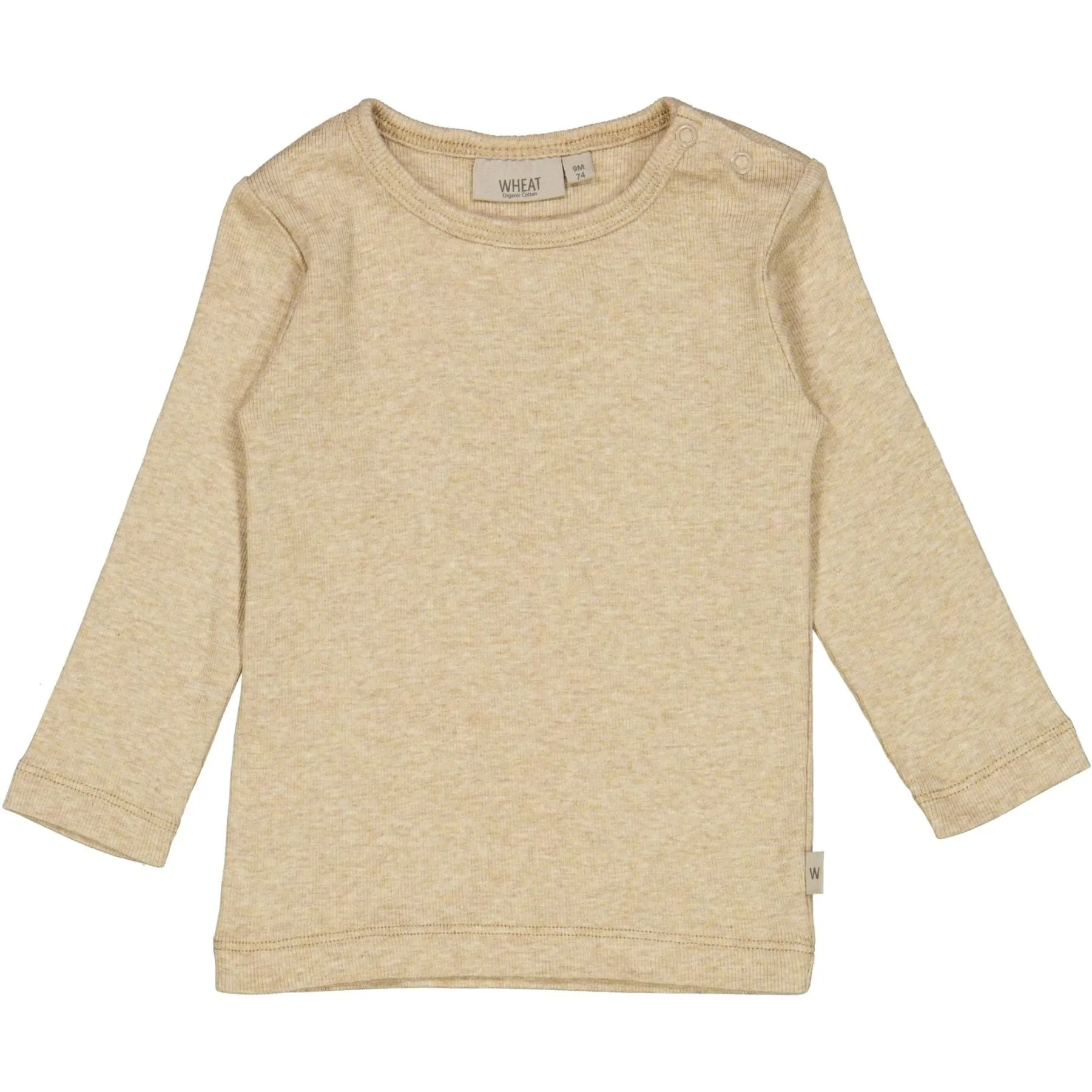 Wheat Rib T-Shirt Long Sleeve